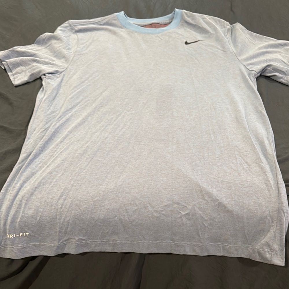 Nike Dri-FIT Men's Light Blue Shirt